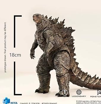 Amazon.co.jp: HIYA TOYS ゴジxコング 新たなる帝国 ゴジラ 可動