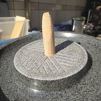 Amazon｜SUNNY BLUE 茶臼 (ちゃうす) 石臼 抹茶 青御影石 13型 10.5kg