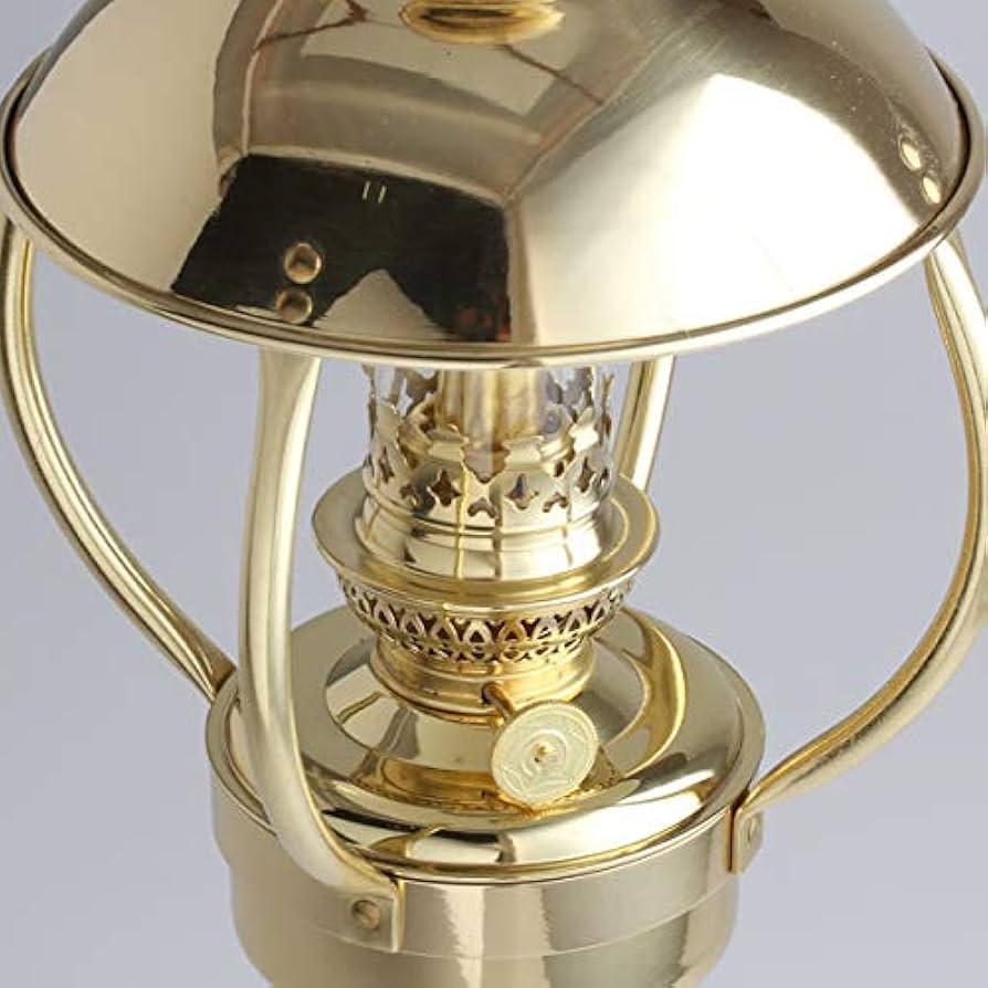 Amazon | (DIL8211)(トロ-ル吊リランプ-10) 真鍮製 船舶燈オイルランプ