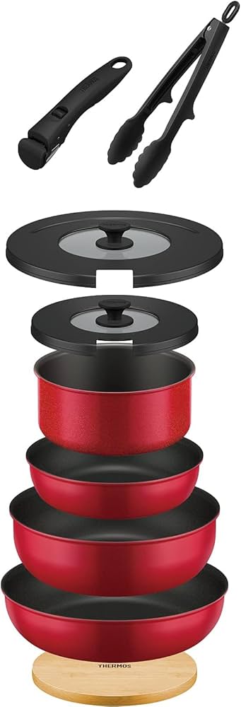 Amazon.co.jp: サーモス デュラブルシリーズ 取っ手のとれるフライパン