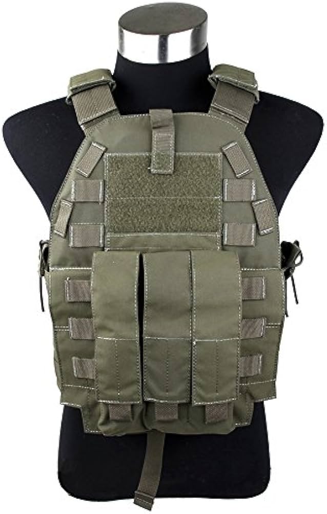 Amazon | TMC 94K MP7 プレートキャリア レンジャーグリーン