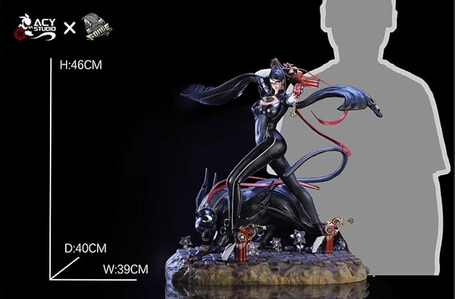 Amazon.co.jp: ベヨネッタ フィギュア 1/4スケール 塗装済み完成品