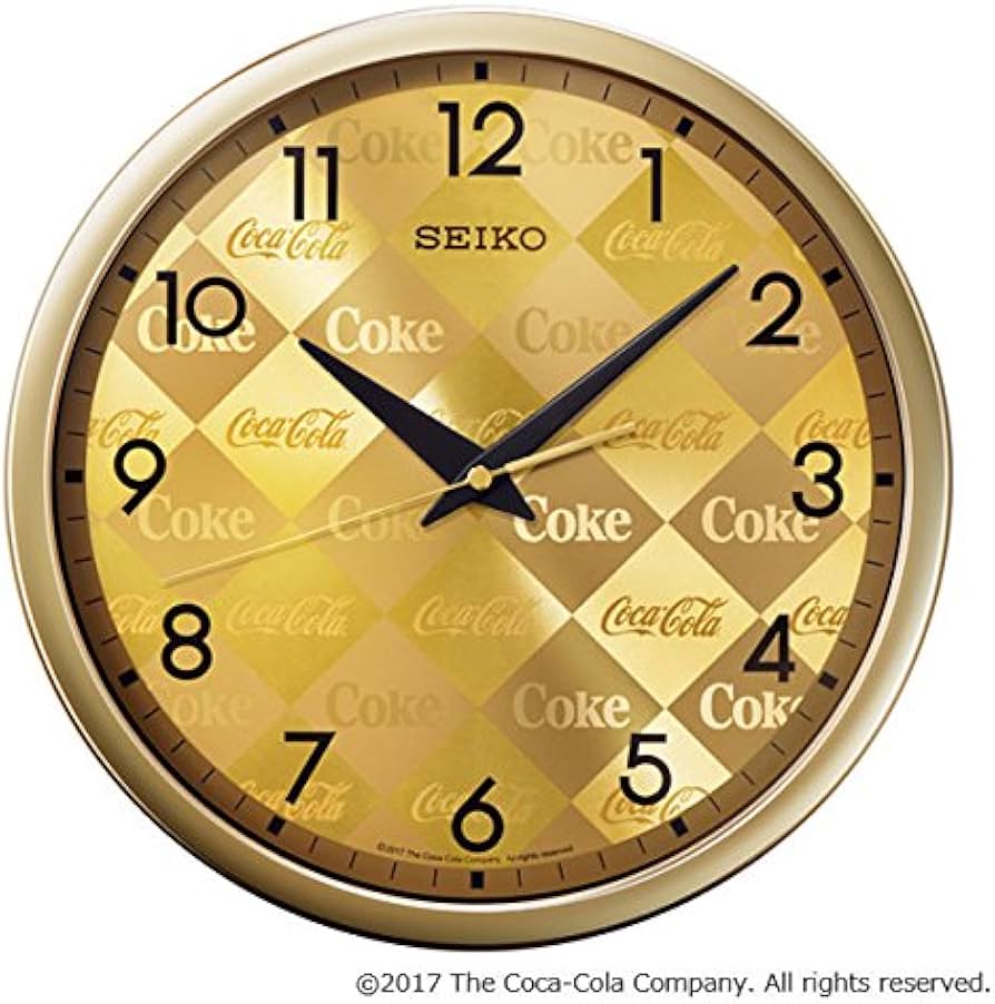 Amazon.co.jp: (セイコークロック) SEIKO CLOCK コカ・コーラ コラボ