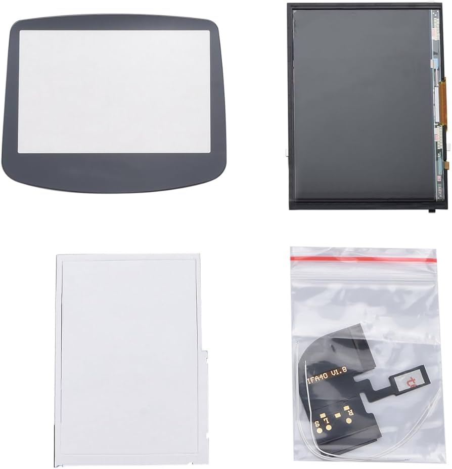 Amazon | ゲームボーイアドバンス用交換液晶画面、高輝度IPS液晶画面