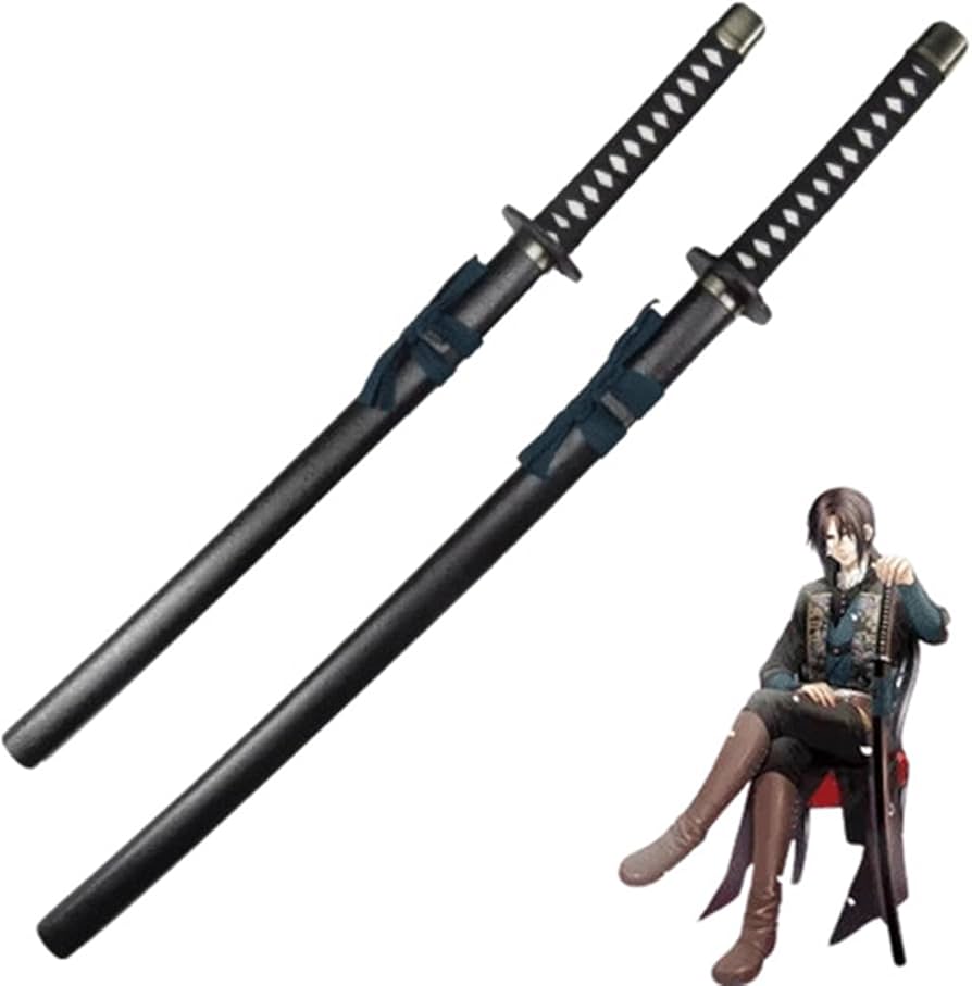Amazon.co.jp: 薄桜鬼 土方歳三 コスプレ 道具 刀剣 模造刀 木製刃物
