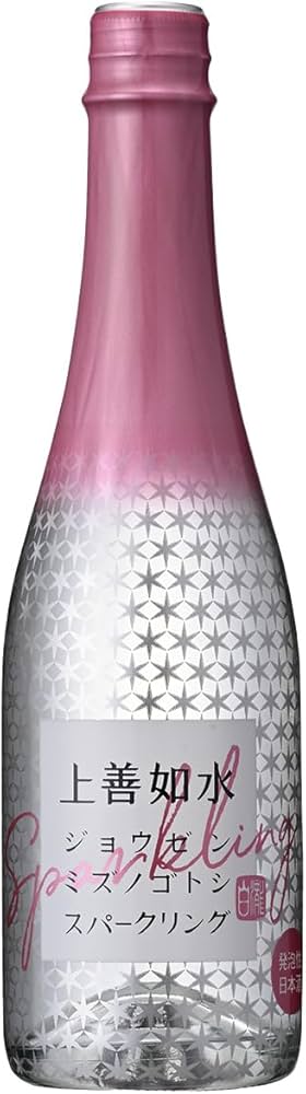 Amazon.co.jp: 白瀧酒造 上善如水スパークリング 360ml : 食品・飲料・お酒