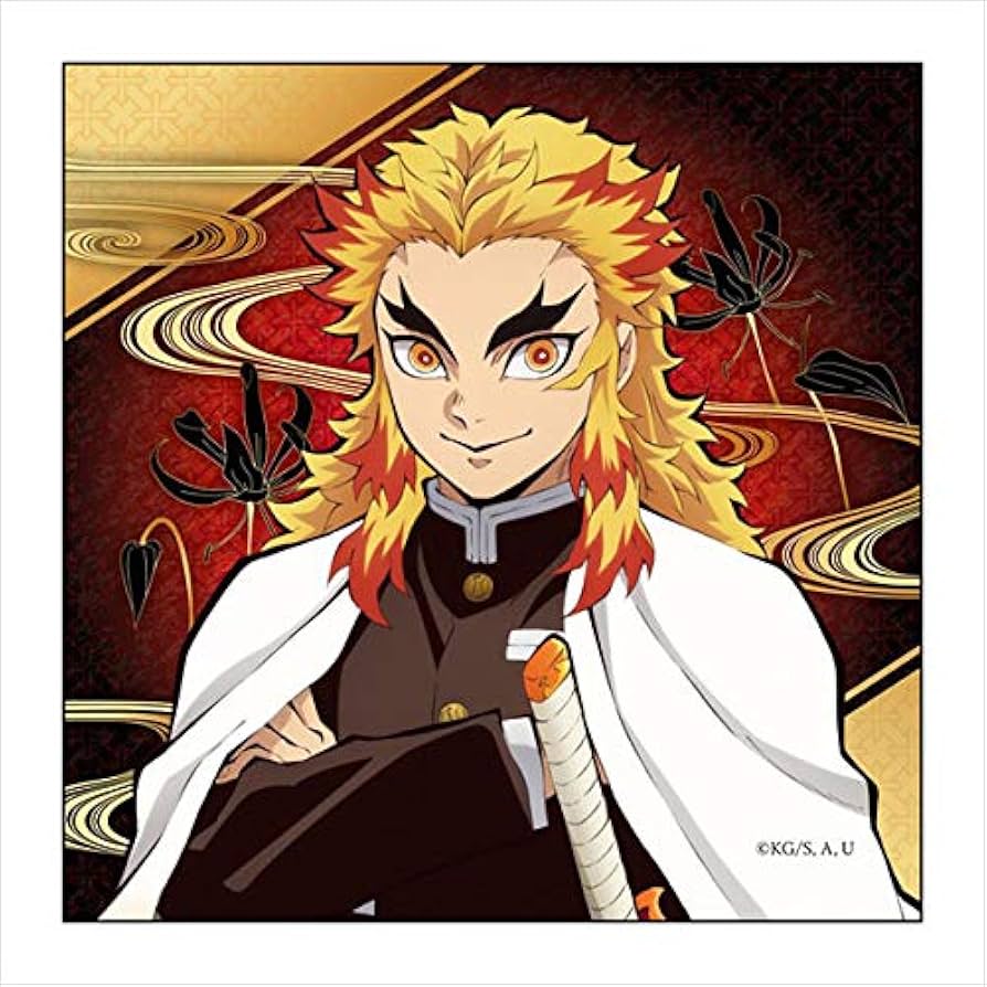 Amazon.co.jp: 鬼滅の刃 マイクロファイバー 煉獄杏寿郎 : おもちゃ