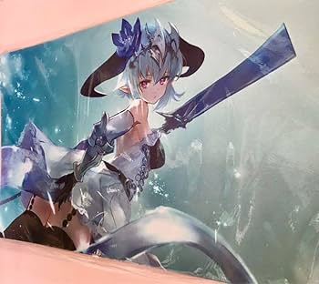 Amazon.co.jp: シャドバ プレイマット 銀氷のドラゴニュート フィル