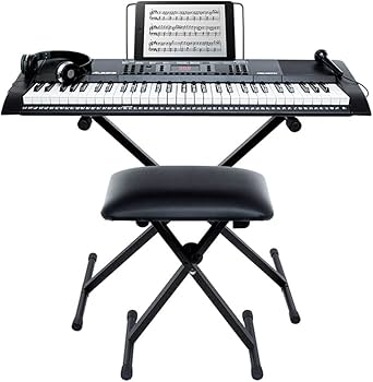 Amazon.co.jp: Alesis 電子キーボード 61鍵 ヘッドホン・マイク