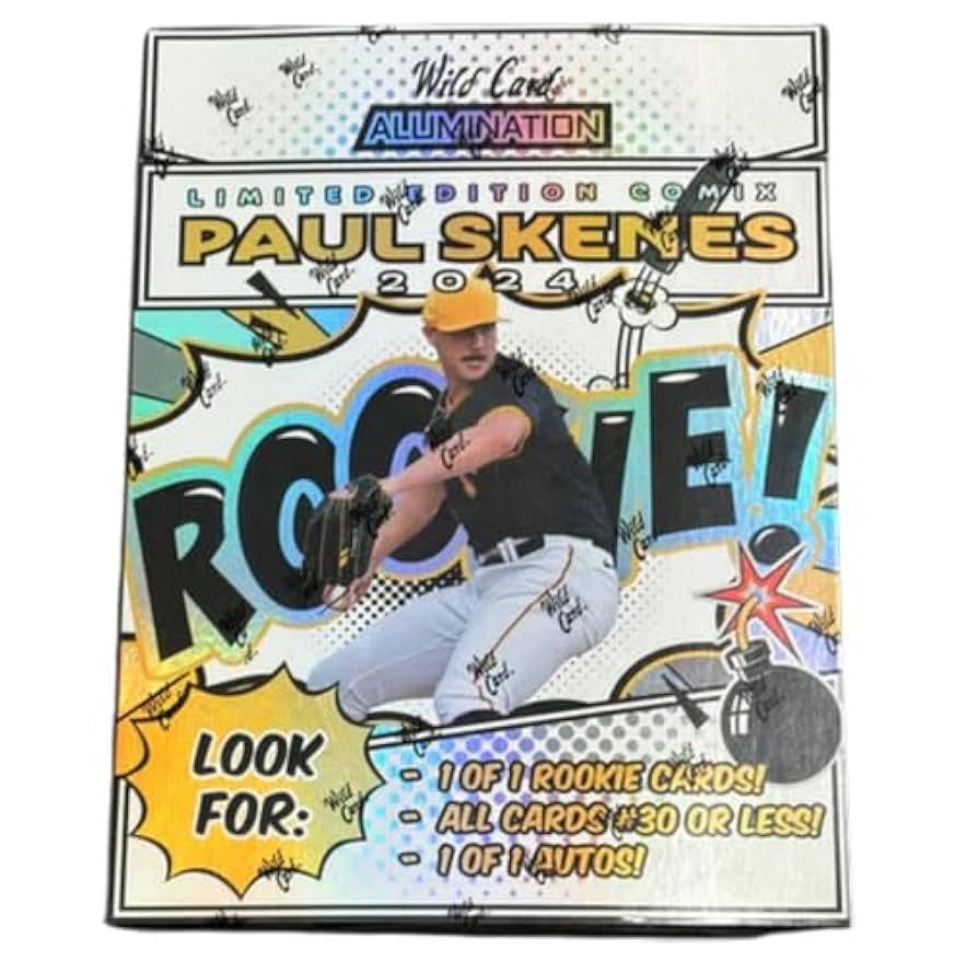 Amazon.com: 2024 Wild Card Alumination Paul Skenes Limited Edition