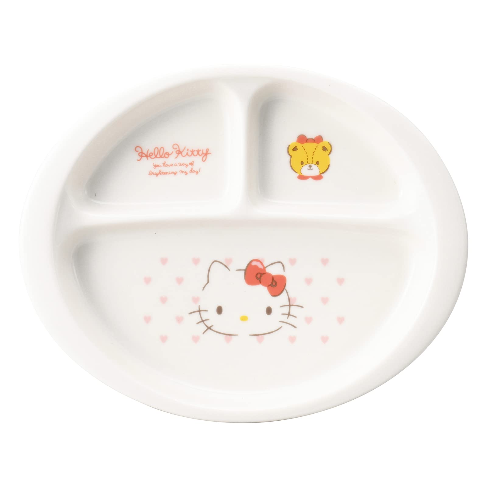 Amazon｜金正陶器(Kaneshotouki) ハローキティ 皿 仕切り皿 ランチ