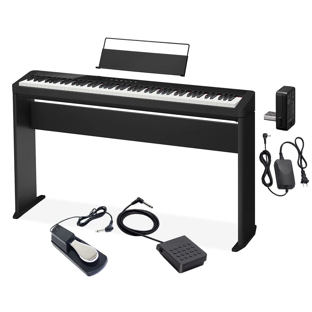 Amazon | CASIO PX-S1100 BK ブラック 電子ピアノ 88鍵盤 ヘッドホン