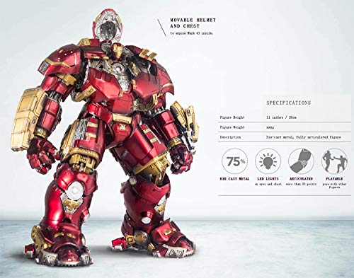 Amazon.co.jp: COMICAVE STUDIOS 1/12 アイアンマン MK44 Hulkbuster