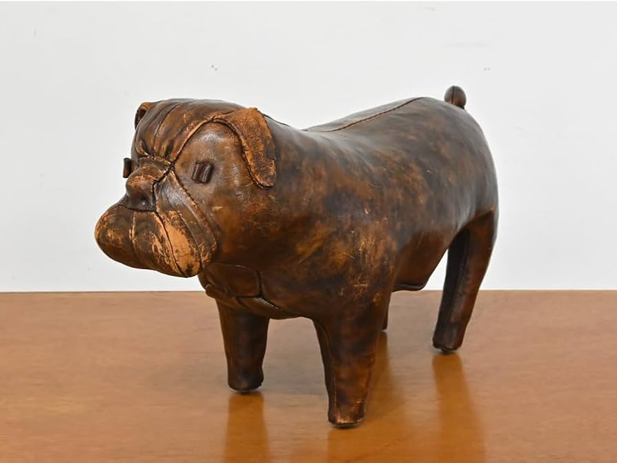 Amazon.co.jp: 60年代ヴィンテージ イギリス Omersa 本革 アニマル