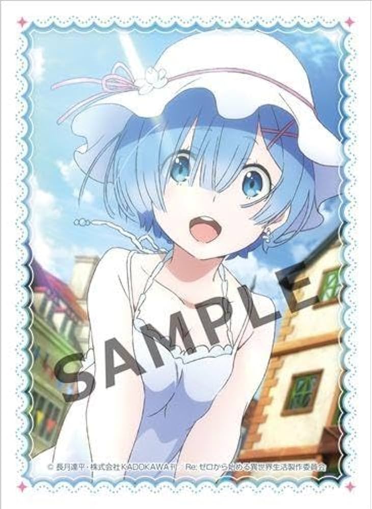 Amazon.co.jp: リゼロ レム スリーブ 80枚入り : 文房具・オフィス用品