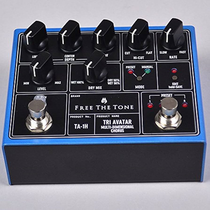Amazon | FREE THE TONE TRI AVATAR Multi-Dimensional Chorus TA-1H