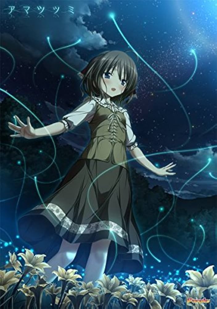 Amazon.co.jp: アマツツミ ほたる WスエードB2タペストリー : ホーム