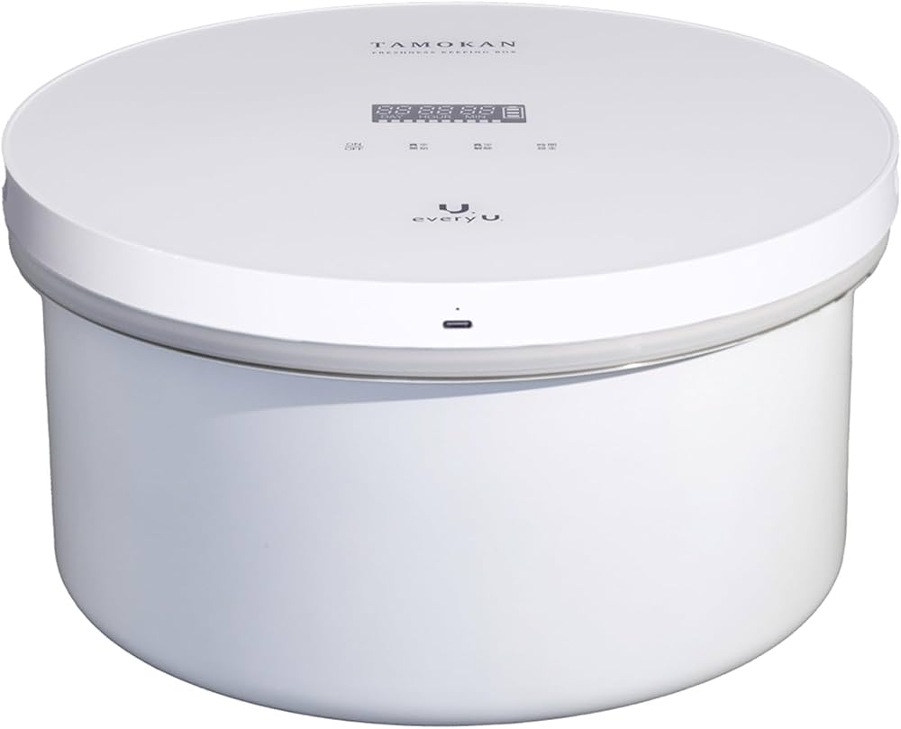 Amazon | TAMOKAN タモカン 真空保存容器 米びつ 約4倍長持ち 長期保存