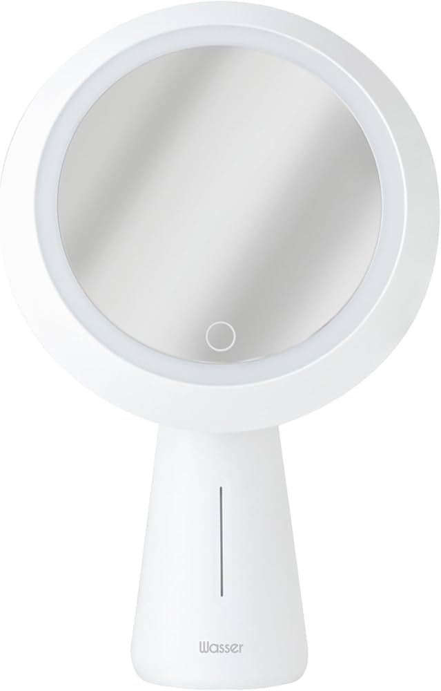Amazon.co.jp : wasser 84 LED ミラーライト 調光 調色 充電式 女優