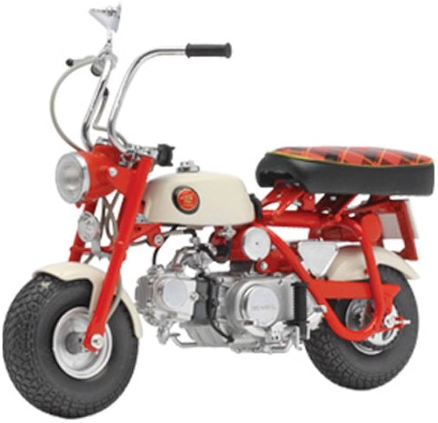 Amazon | エブロ 1/10 ホンダ モンキー Z50M 1967 レッド/ホワイト