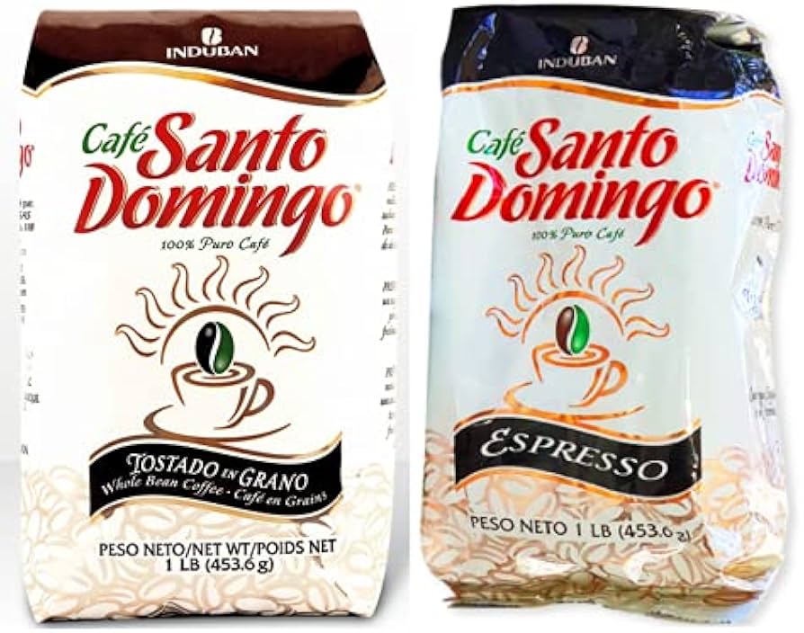 Amazon.com : 1 Café Santo Domingo (Whole Bean) 1lb/454g AND Café