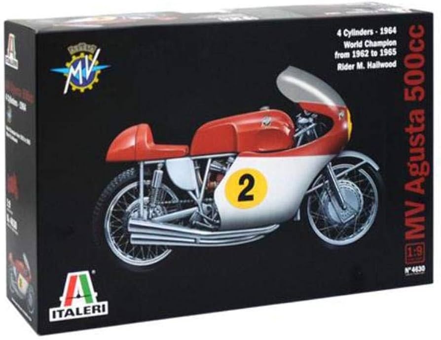 Amazon.co.jp: イタレリ 1/9 MVアグスタ 500cc 4気筒 1964 プラモデル