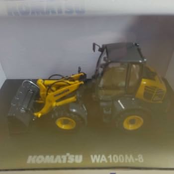 Amazon | 1/50 KOMATSU ホイール ローダー WA100M－8 コマツ建機