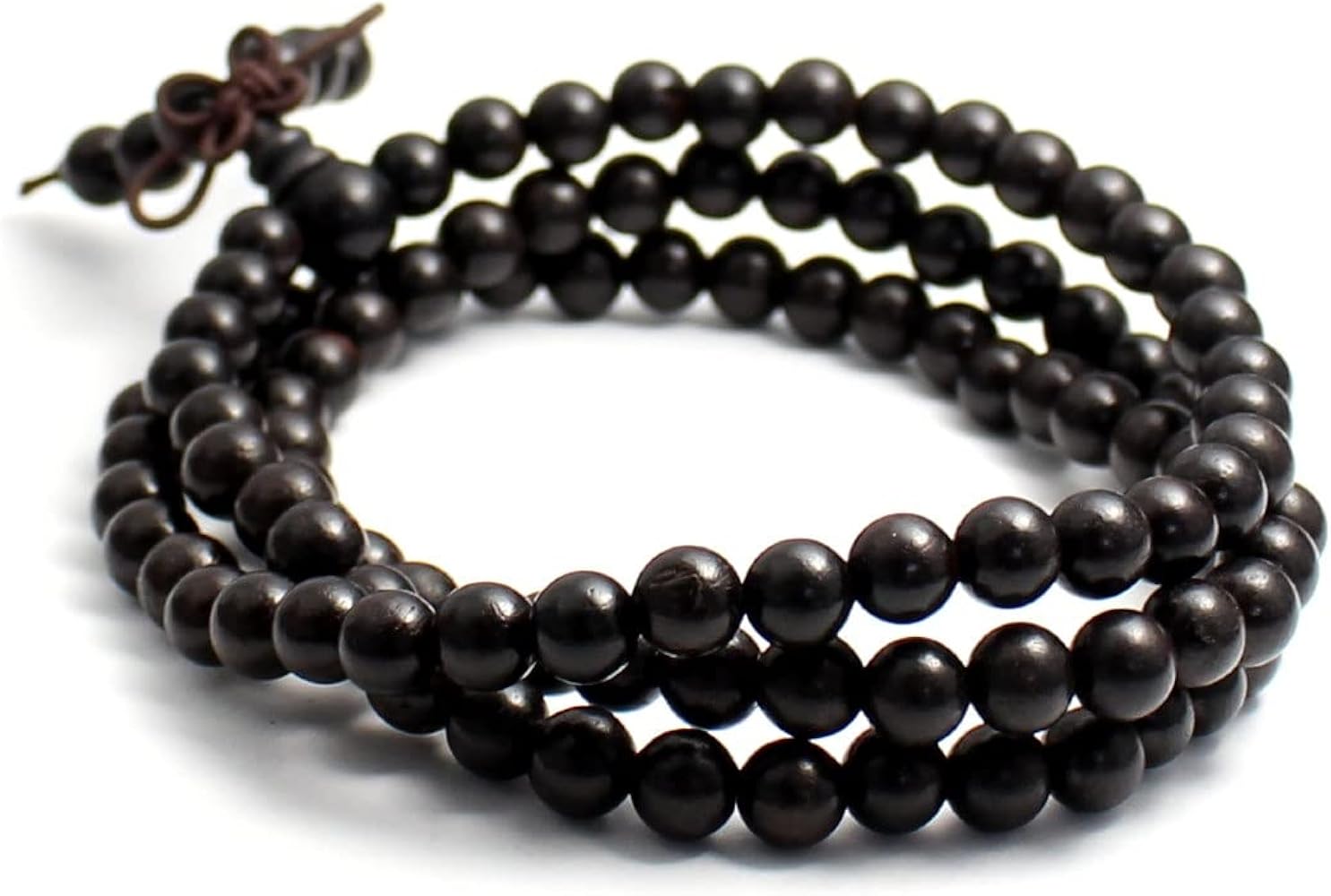 Amazon.co.jp: 数珠 念珠 ベトナム産 沈香 香木 黒水沈香 ブレスレット