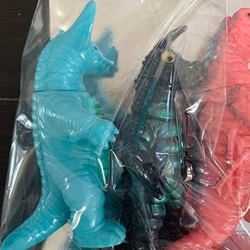 Amazon.co.jp: 復刻 ブルマァク ミニ 怪獣シリーズ Cセット : おもちゃ