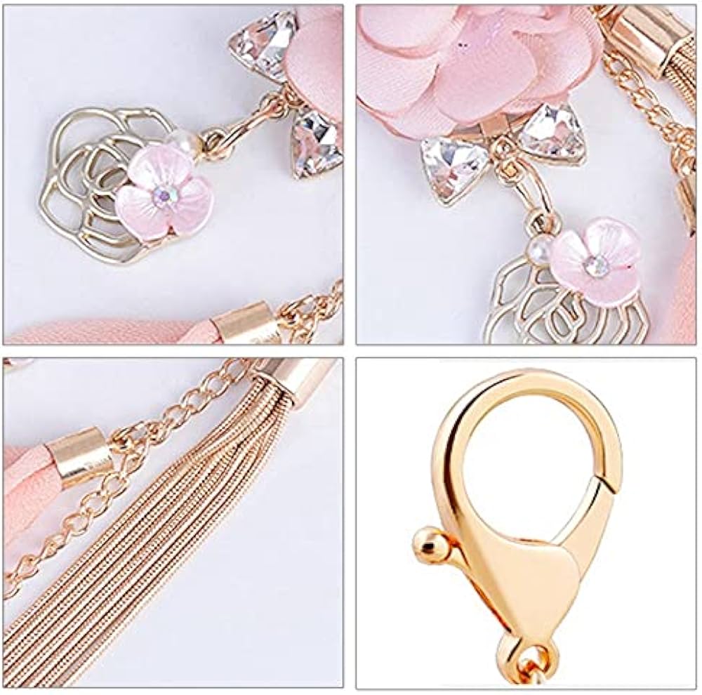 Amazon.co.jp: バッグチャーム ピンク かわいい おしゃれ チャーム