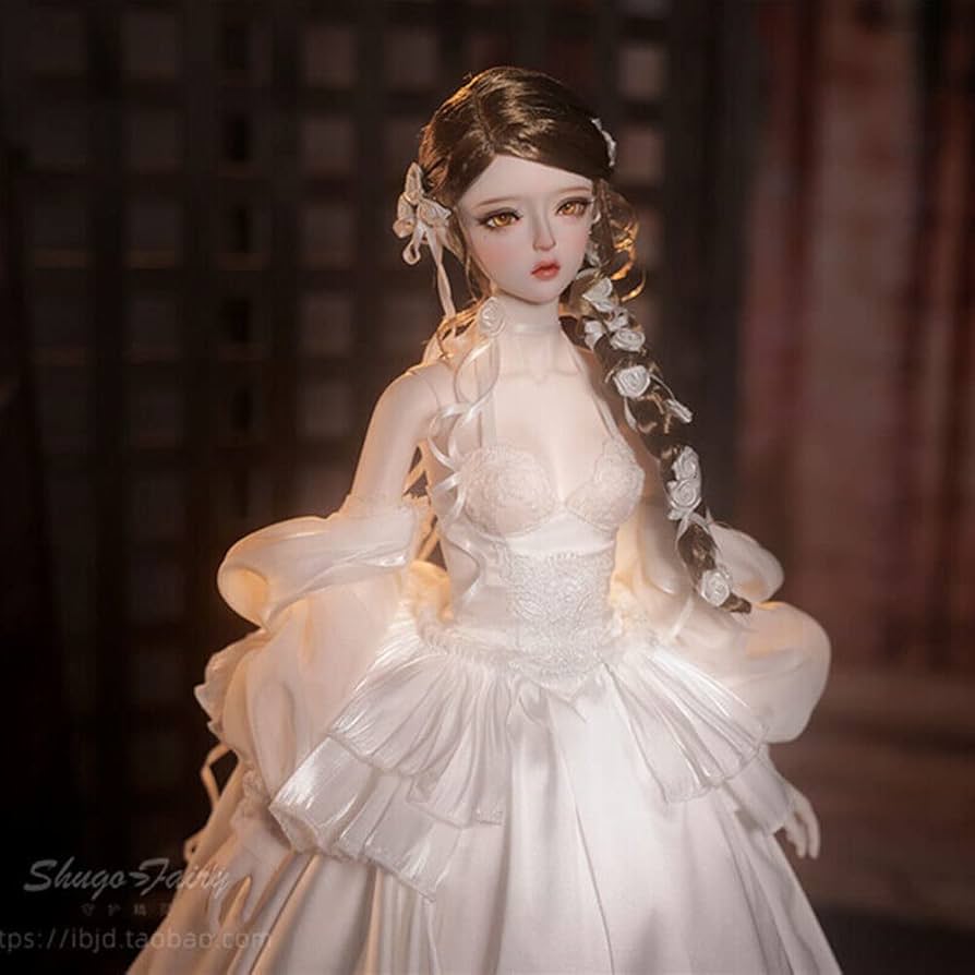 Amazon.co.jp: Meeler BJDドール フルセット1/3 球体関節人形 女の子