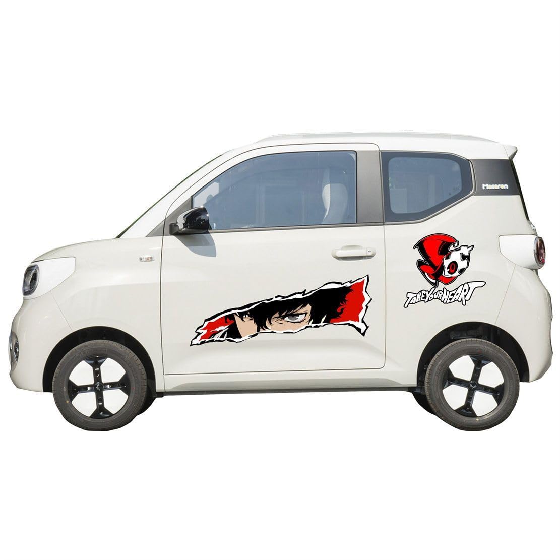 Amazon.co.jp: 車ステッカー ペルソナ 高巻杏 新島真 ステッカー