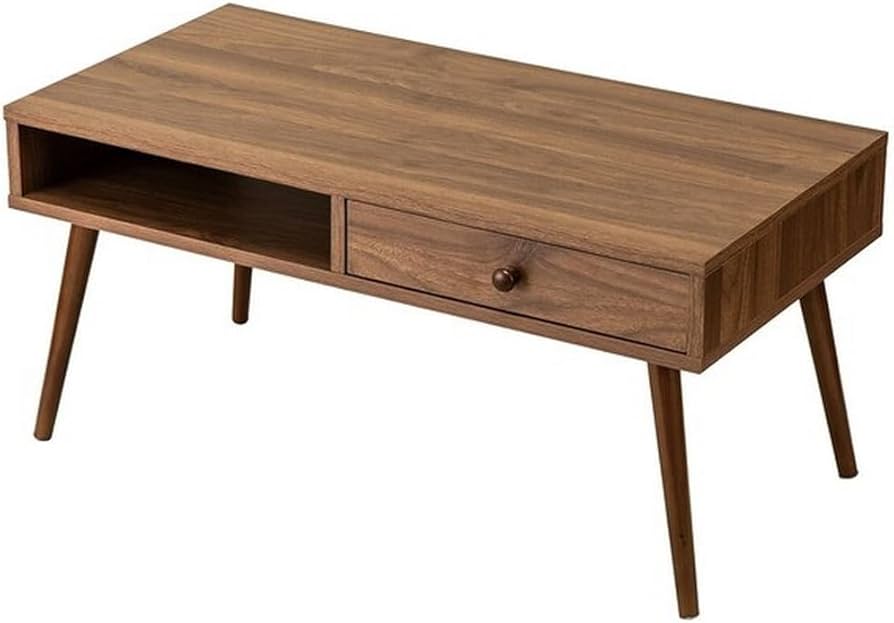 Amazon｜ニトリ(NITORI) 引き出し付き テーブル 7940NB1 ミドル