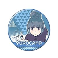 Amazon | ゆるキャン△ 缶バッジ デザイン03(各務原なでしこ/C