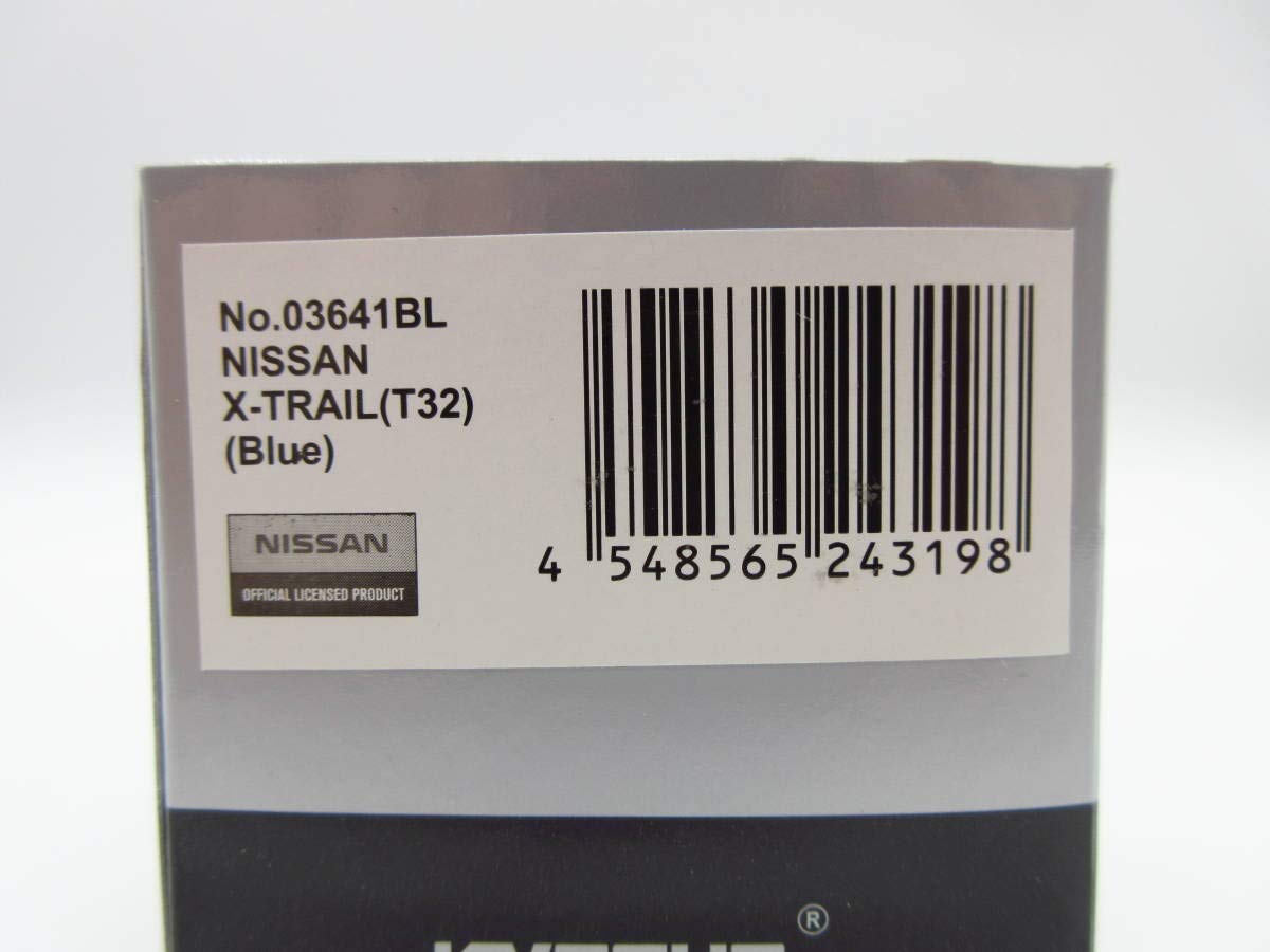 Amazon | 1/43 京商 日産 エクストレイル X-TRAIL T32 ミニカー ブルー