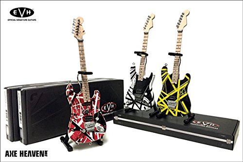 Amazon.com: EVH Minature Guitars EVH Black & White Mini Replica