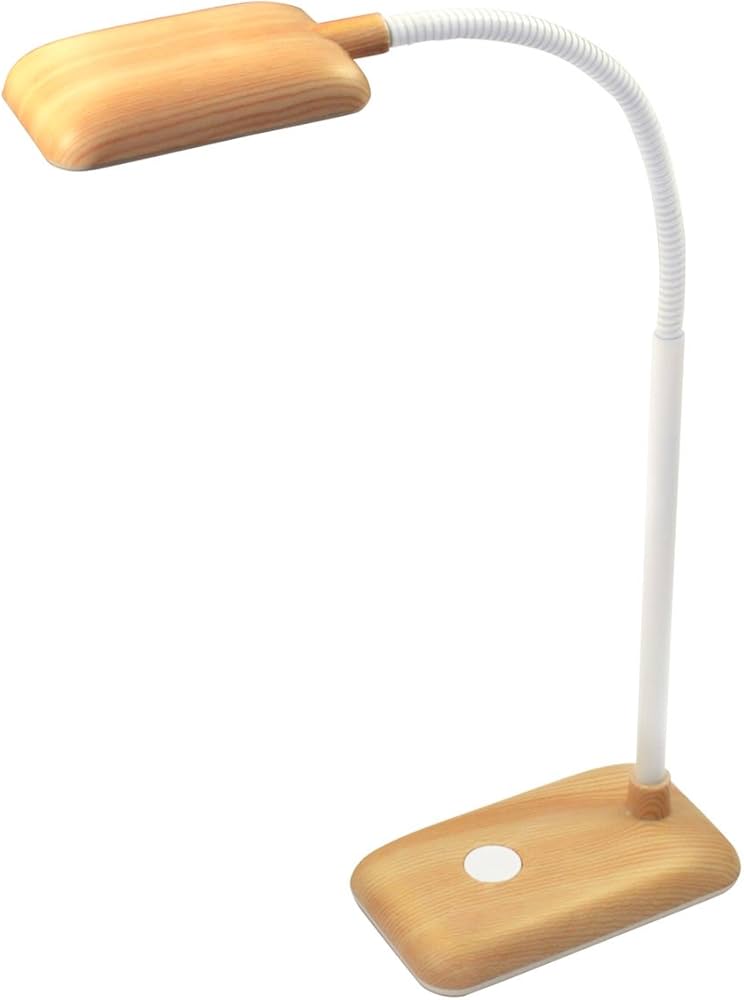 Amazon | dretec(ドリテック) LEDスタンドライト コンパクト 木目 学習