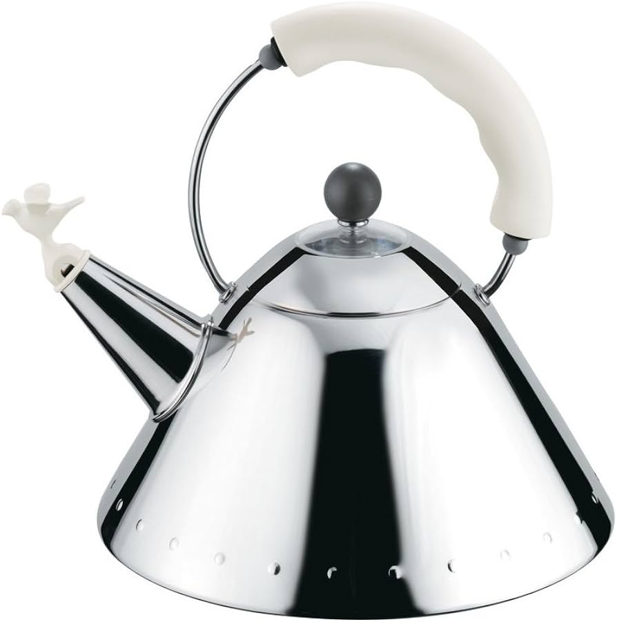 Amazon | Alessi ケトル 18/10ステンレススチール 鏡面仕上げ ハンドル