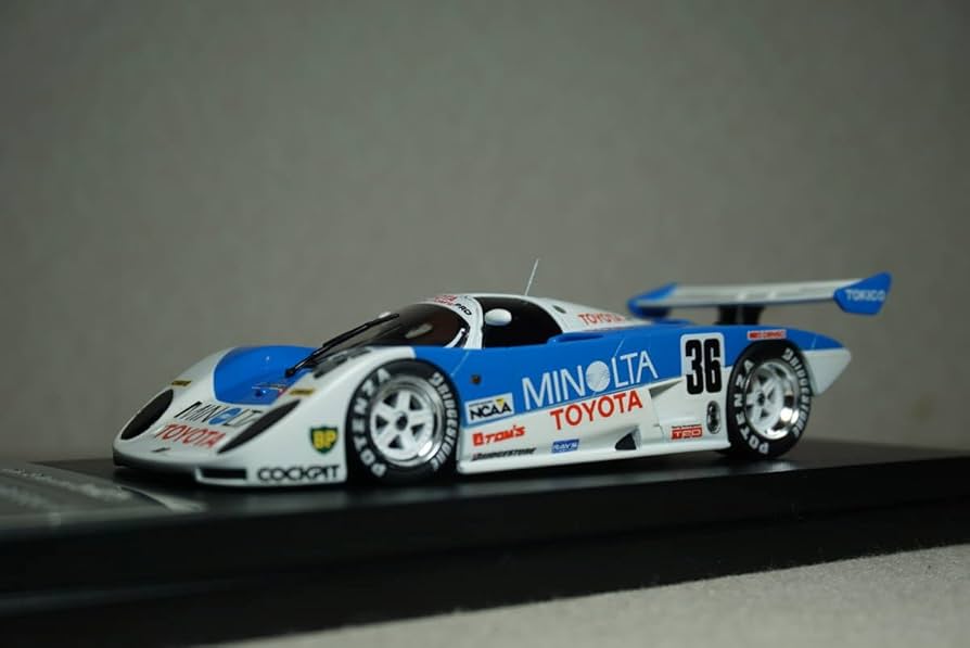 Amazon | 1/43 JSPC Bugzees ミニカー 88C-V #36 1988 TRD toms DOME