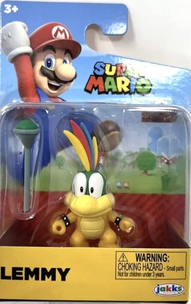 Amazon.co.jp: SUPER MARIO Lemmy Koopa 2.5 inch Mini Figure with