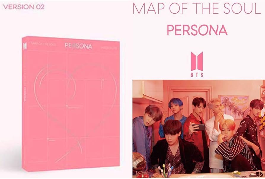 BTS (Version 2) Map of The Soul Persona Album Bangtan Boys CD+