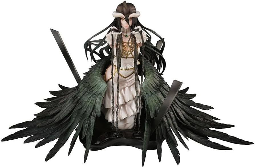 Amazon.co.jp: オーバーロード像 PVC 1/7 アルベド ホワイト ドレス
