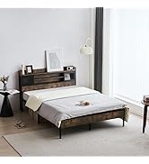 Amazon｜OSLEEP ベッドフレーム セミダブル ベッド パイプベッド