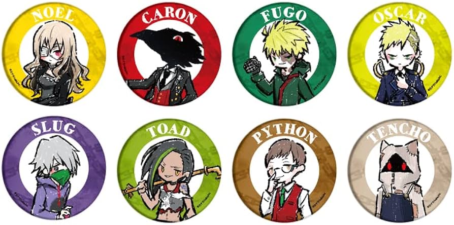 Amazon.co.jp: 被虐のノエル 01 グラフアート 缶バッジ 8個入りBOX