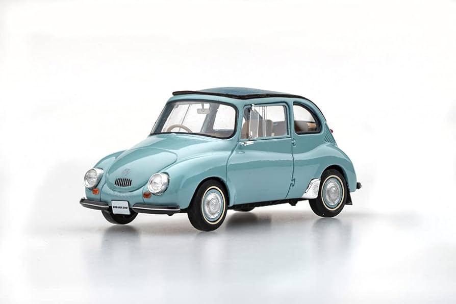 Amazon | EBBRO 1/43 スバル 360 1958 ブルー 完成品 | ミニカー・ダイ
