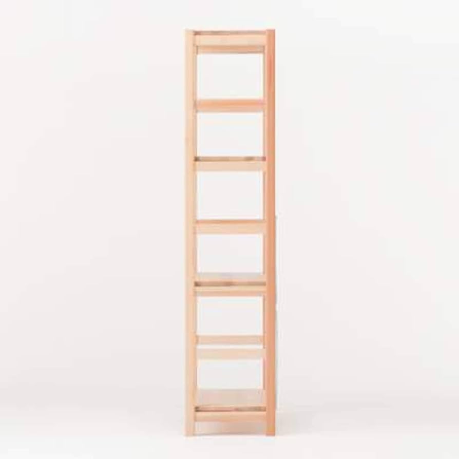 Amazon｜無印良品 パイン材ユニットシェルフ奥行25cmタイプ・58cm幅