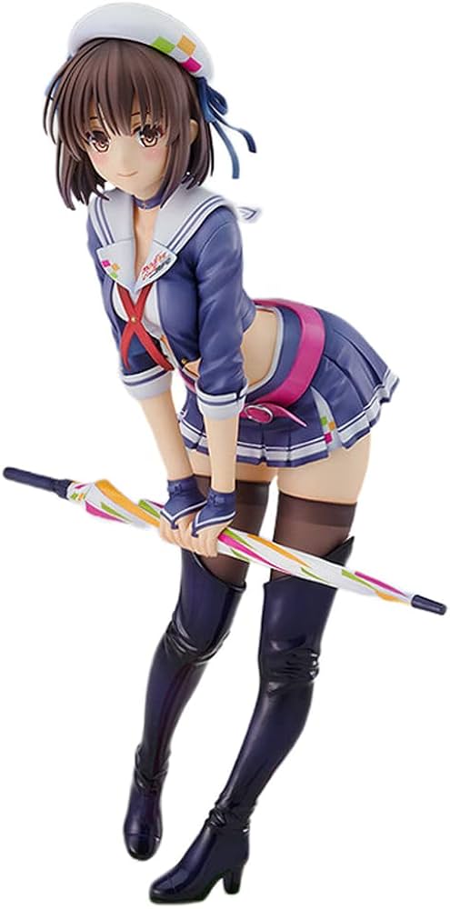 Amazon.co.jp: アニメフィギュア -加藤恵- Racing Ver. 1/7 完成品