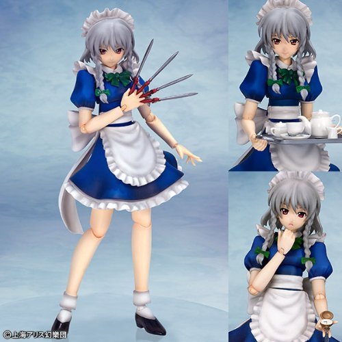 Amazon | 東方プロジェクト フィぎゅっと！ 十六夜咲夜 アクション