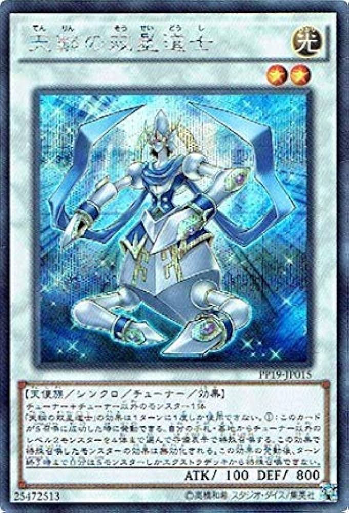 Amazon.co.jp: 遊戯王OCG 天輪の双星道士 シークレットレア PP19-JP015