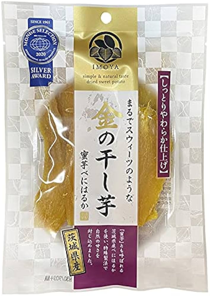 Amazon | 日興フーズ 国産 紅はるか 金の干し芋 90g パック 袋 蜜芋
